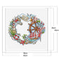 14ct Counted Cross Stitch - Christmas Wreath(40*40cm)