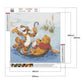 Tigger Piglet And Winnie The Pooh 5D Diamond Painting On Canvas