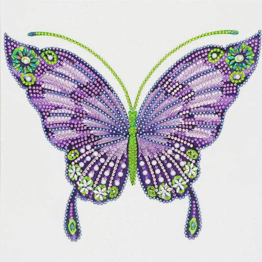 Diamond Painting - Crystal Rhinestone - Butterfly