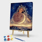 Painting By Numbers Kit Moon Beauty Canvas Oil Art Picture Craft