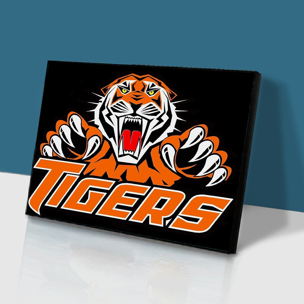Diamond Painting - Full Round - Tiger Logo
