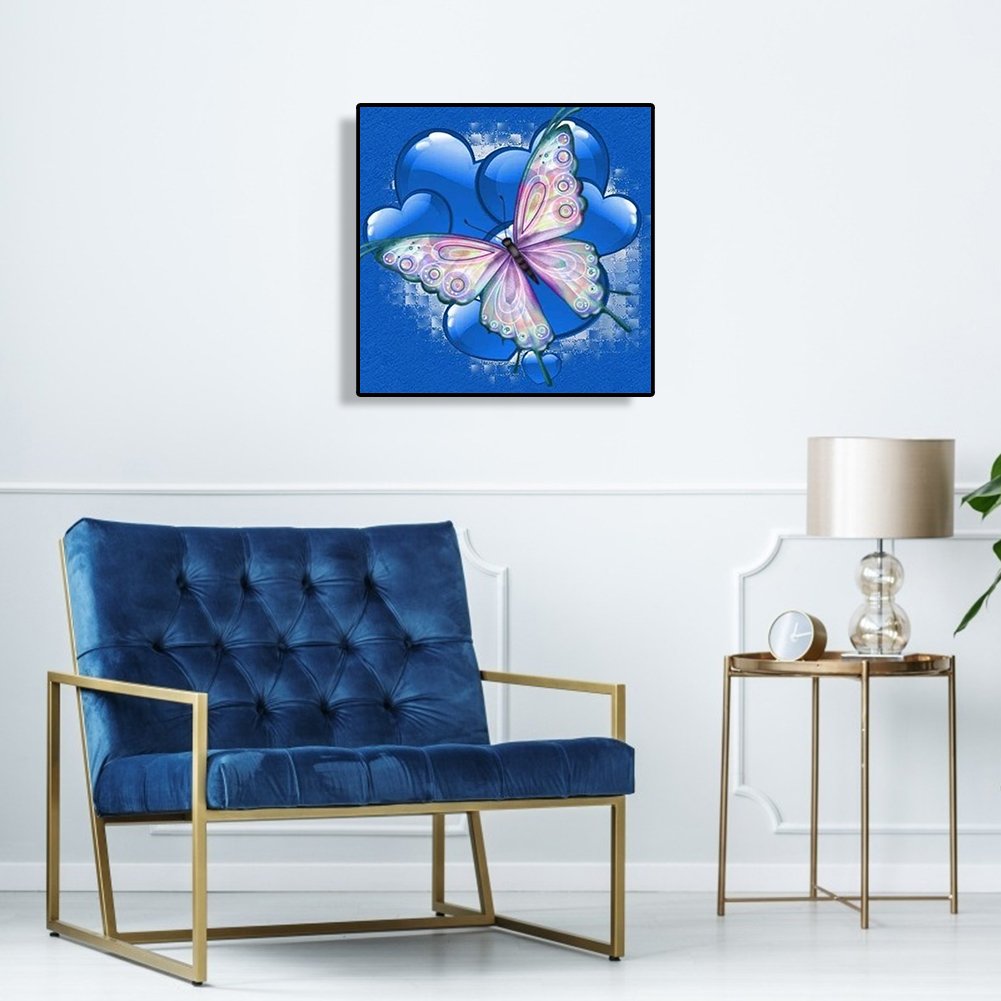 Diamond Painting - Full Round - Butterfly E