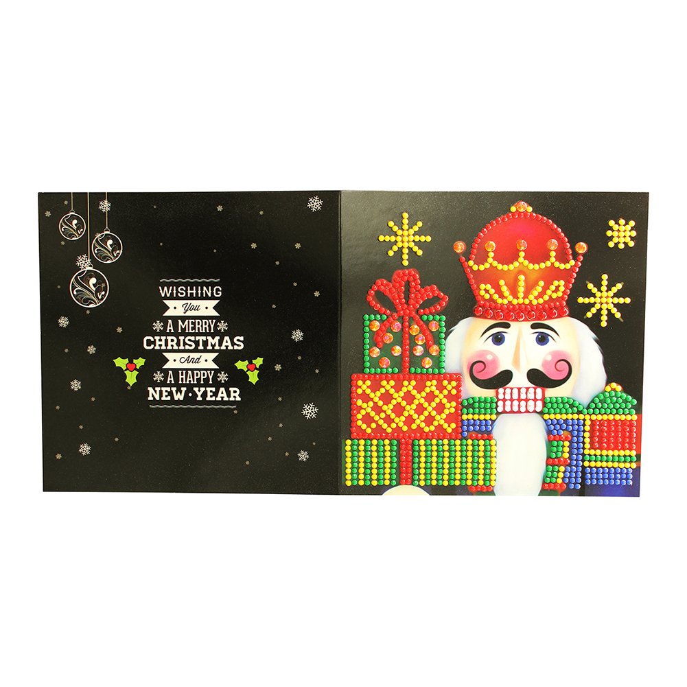 Gift Pattern DIY Diamond Painting Holiday Greeting Card