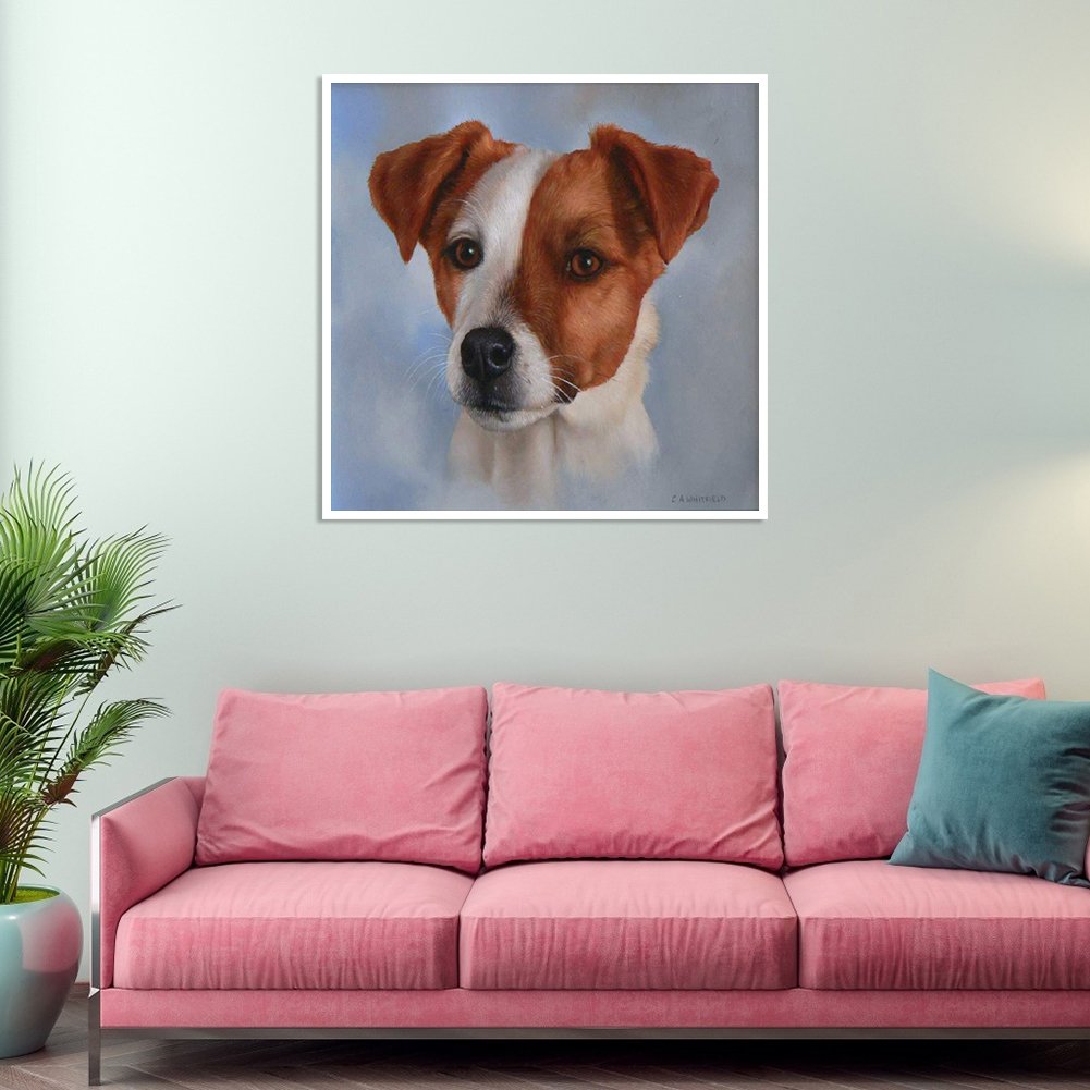 Pintura Diamante - Ronda Completa - Perro 9