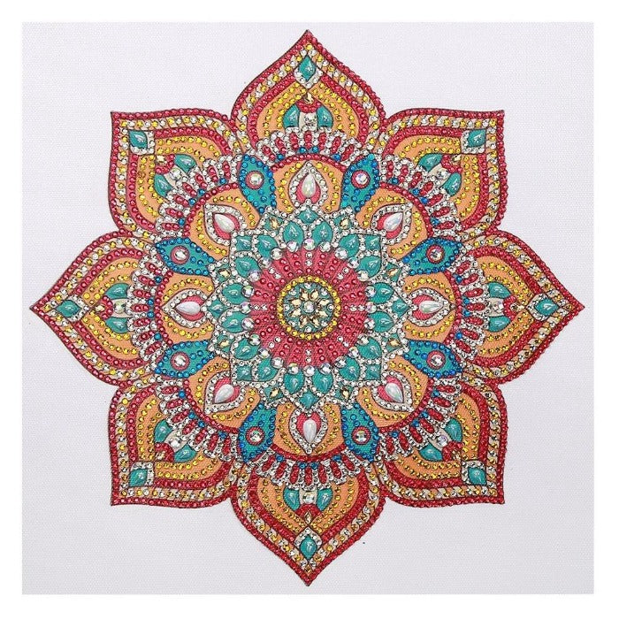 colorful patterned canvas, more than 30% extra diamonds