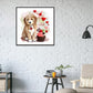 Diamond Painting - Full Round - Love Dog