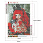 Diamond Painting - Full Round - Red Hair Girl Doll
