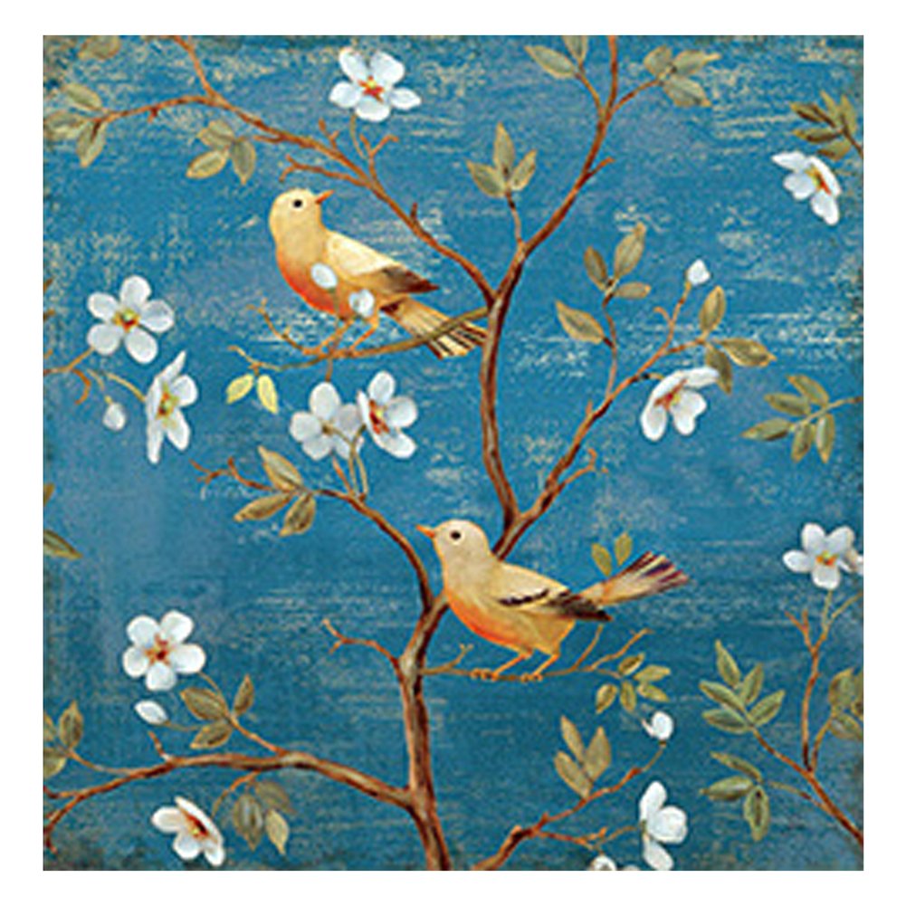 11ct Stamped Cross Stitch Bird On The Branch(45*45cm)