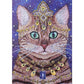 5D DIY Diamond Painting Kit Crystal Rhinestone Noble Cat