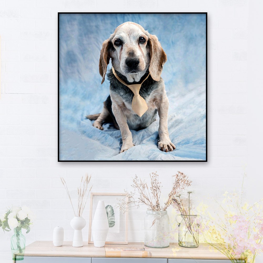 Diamond Painting - Full Round - Dog 10