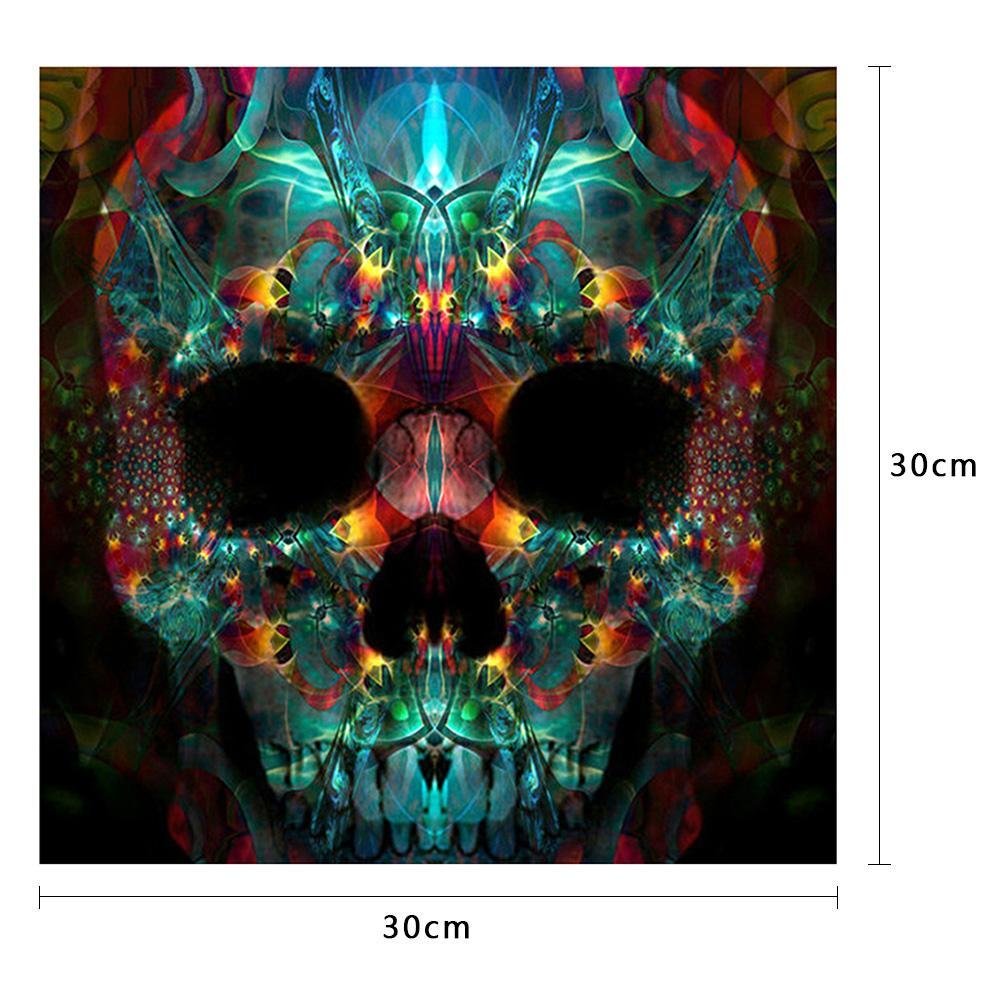 5D DIY Diamond Painting - Full Round - Skull Head