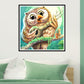 Diamond Painting - Full Square - Musician Owl