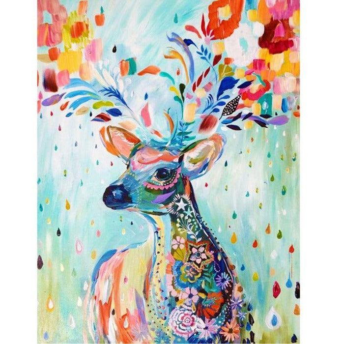 Deer Digital Oil Painting Kits