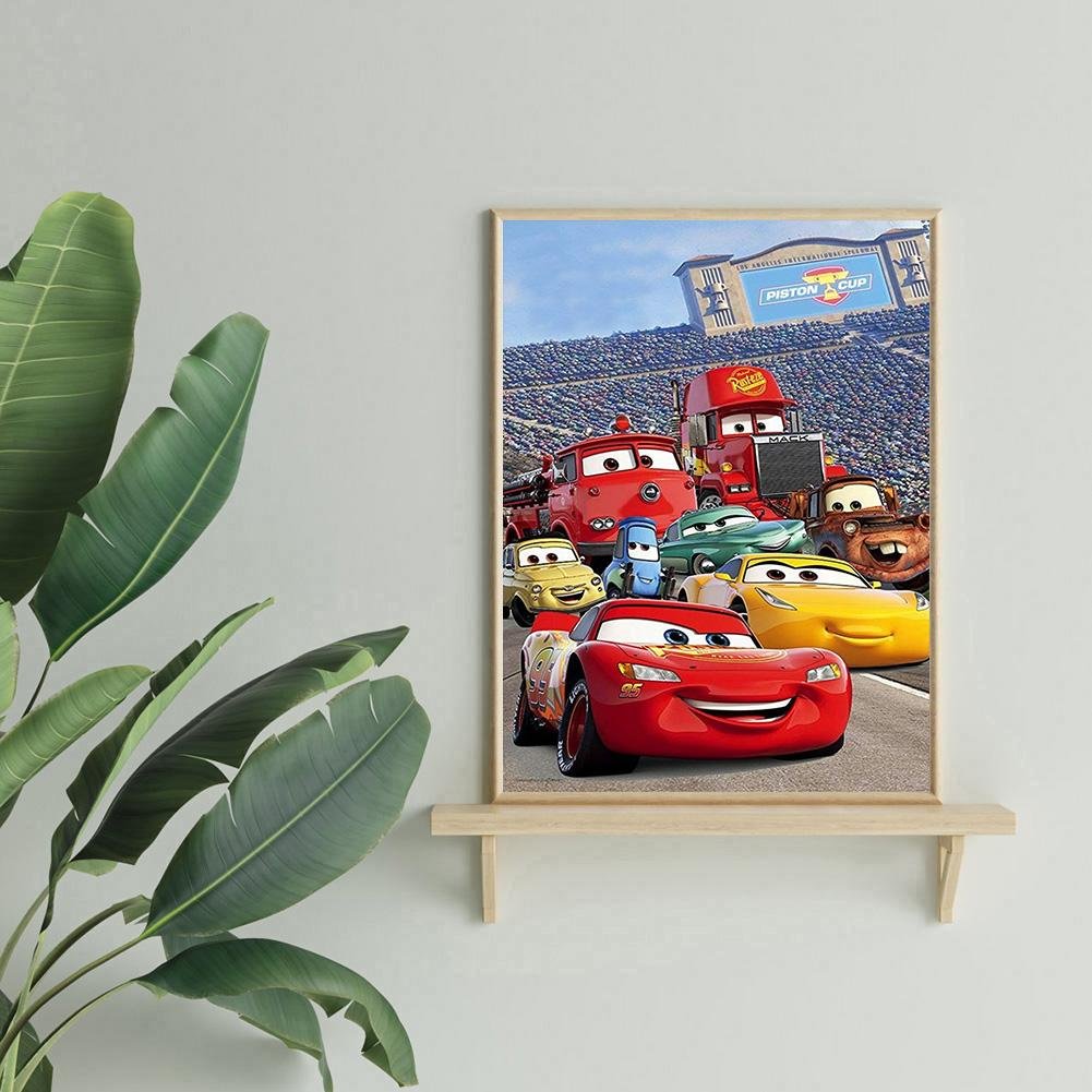 Diamond Painting - Full Round - Racing Cars