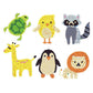 6pcs DIY Cute Animals Diamond Painting Stickers Kit