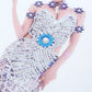 Diamond Painting Kit Home Decor Crystal Rhinestone Silver Dress Lady (30*60cm)