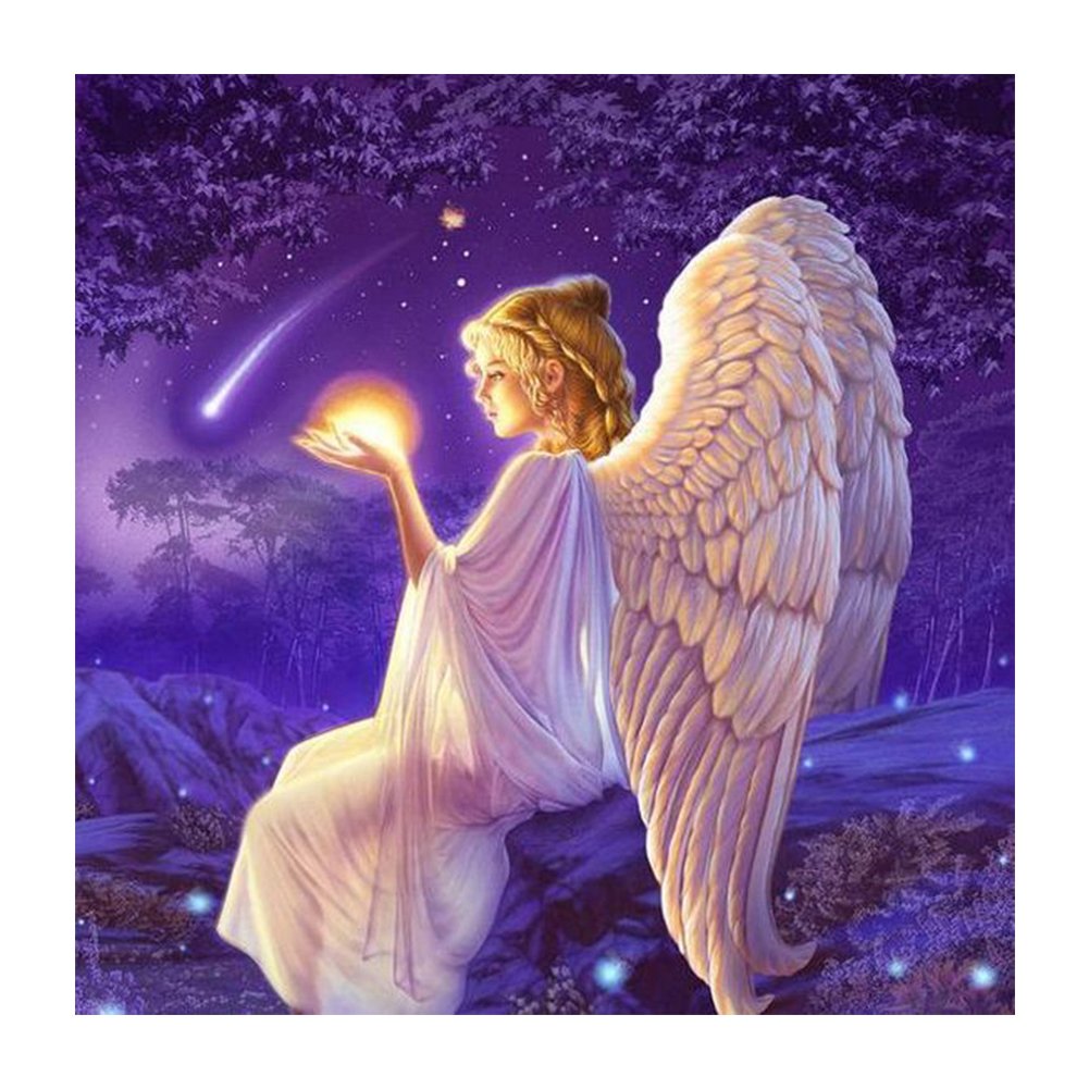 11ct Stamped Cross Stitch Angel (40*40cm)