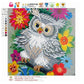 Diamond Painting - Partial Round - White Owl