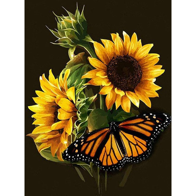 Diamond Paintings Art Full Drill Sunflower