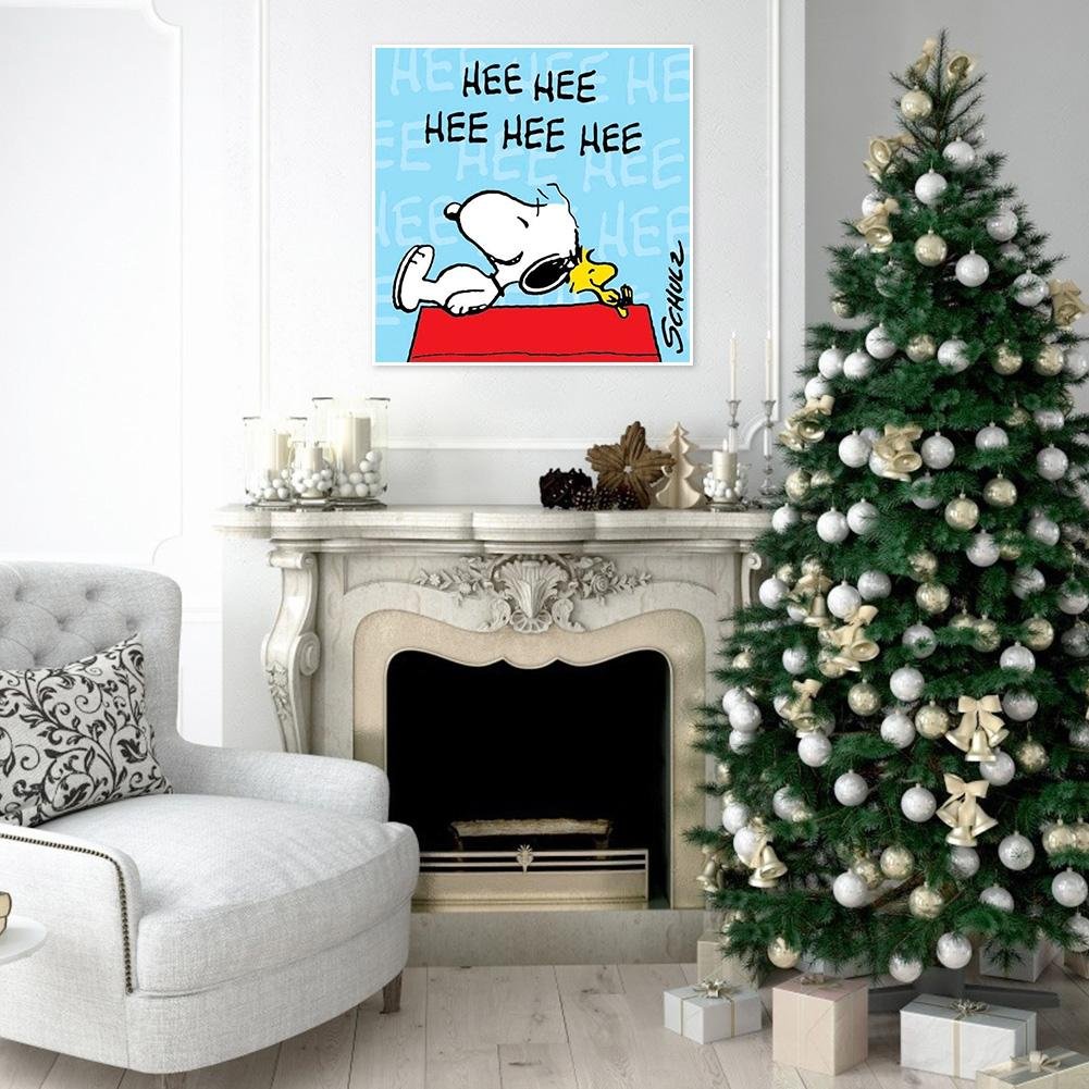 5D DIY Diamond Painting Kit - Full Round - Sleeping Snoopy