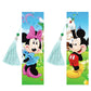 2pcs Diamond Painting Bookmark DIY Mickey Mouse Leather Tassel Book Marks Craft