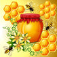 5D Diy Diamond Painting Kit Full Round Beads Honey Bee