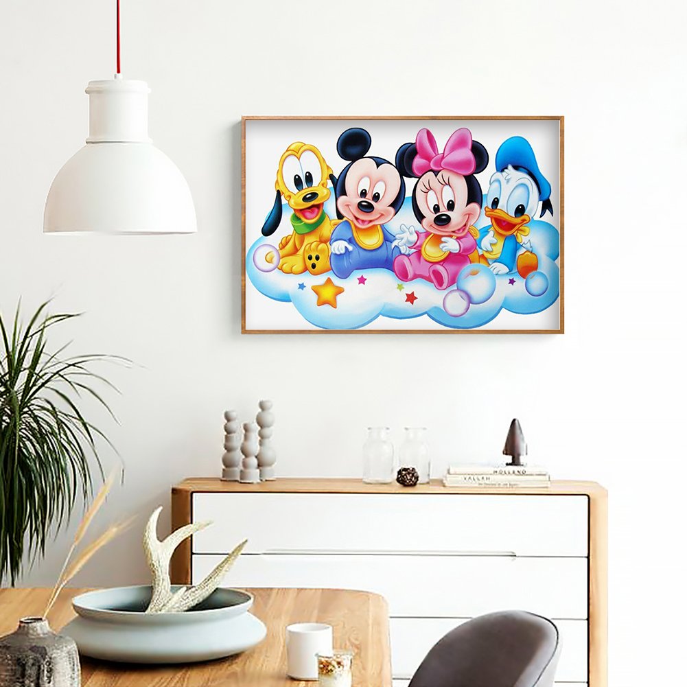 Diamond Painting - Full Round - Mouse Duck