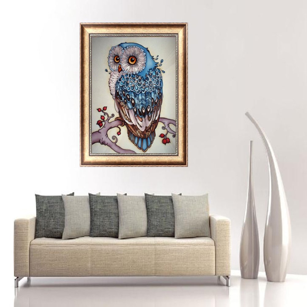 Diamond Painting - Full Round - Bird A