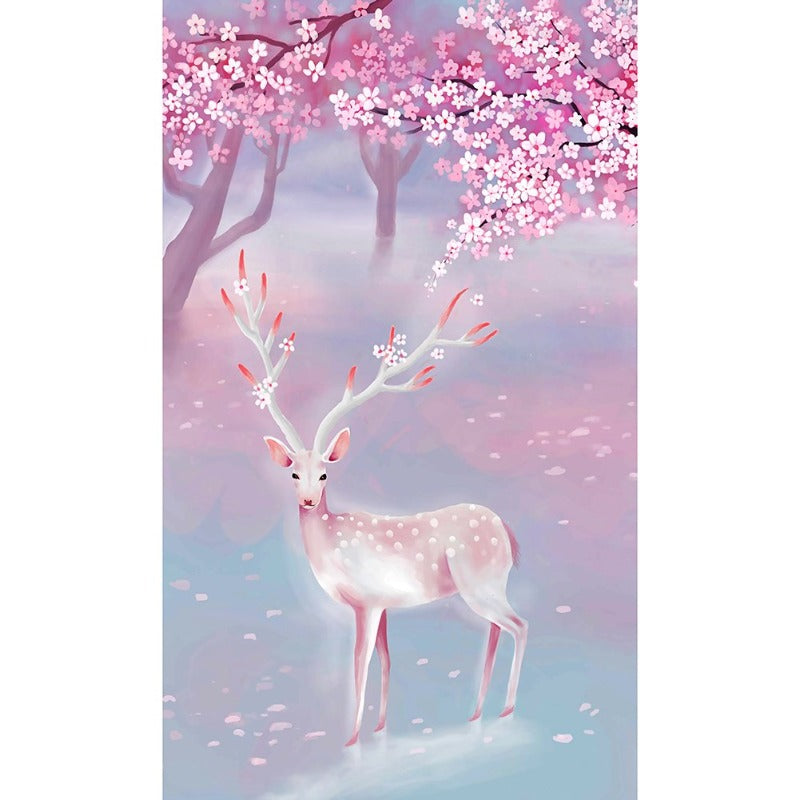 Deer Full Round Square Diamond Painting Kits 40 x 70cm 50 x 80cm