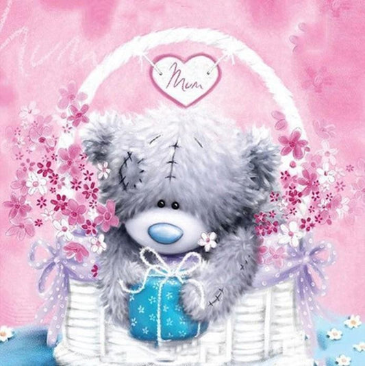 Diamond Painting - Full Round - Teddy Bear