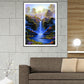 Diamond Painting - Full Round - Forest Waterfall