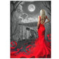 Diamond Painting - Partial Round - Red Dress Beauty