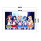Ponto Cruz Estampado 11ct - Sailor Moon (96*61cm)