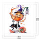 11ct Stamped Cross Stitch - Halloween Cartoon Cup ( 40*40cm)