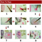 Butterflies Paint By Numbers Kit DIY Frameless Picture On Canvas