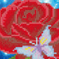 Diamond Painting - Partial Round - Red Rose 2
