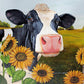 Diamond Painting - Full Round - Flower Cow