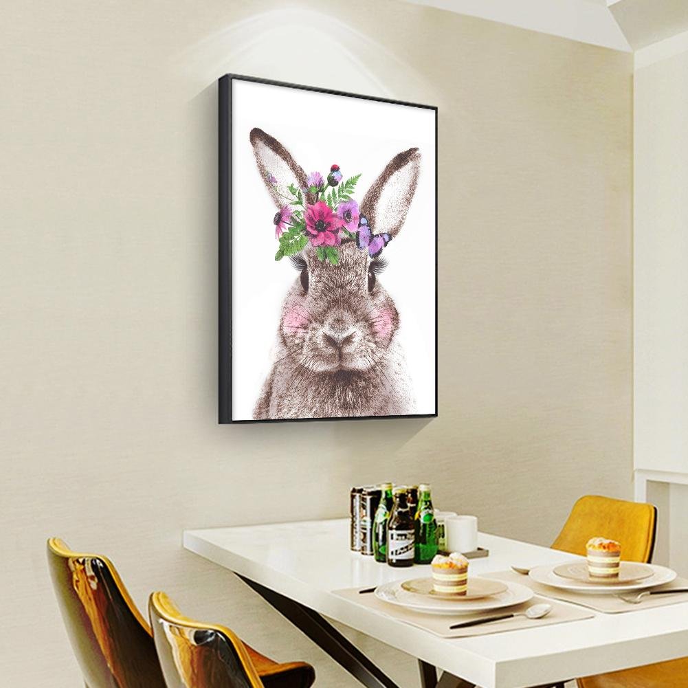 Diamond Painting - Full Round - Lovely Rabbit