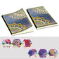 A5 5D Notebook DIY Part Special Shape Rhinestone Diary Book | Flower A2