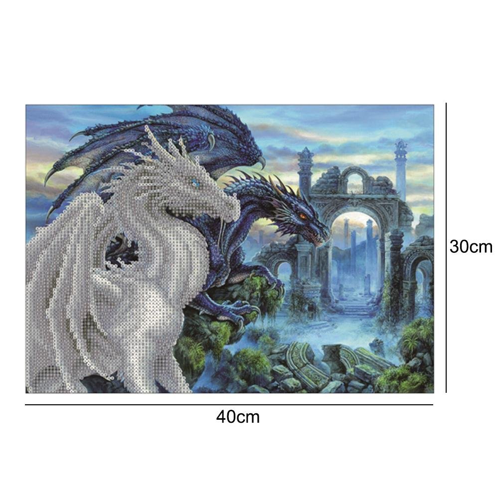 Diamond Painting - Full Round - Dragon D