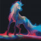 Horse Full drill dreamlike Diamond Painting Kits 50x70cm 60x80cm