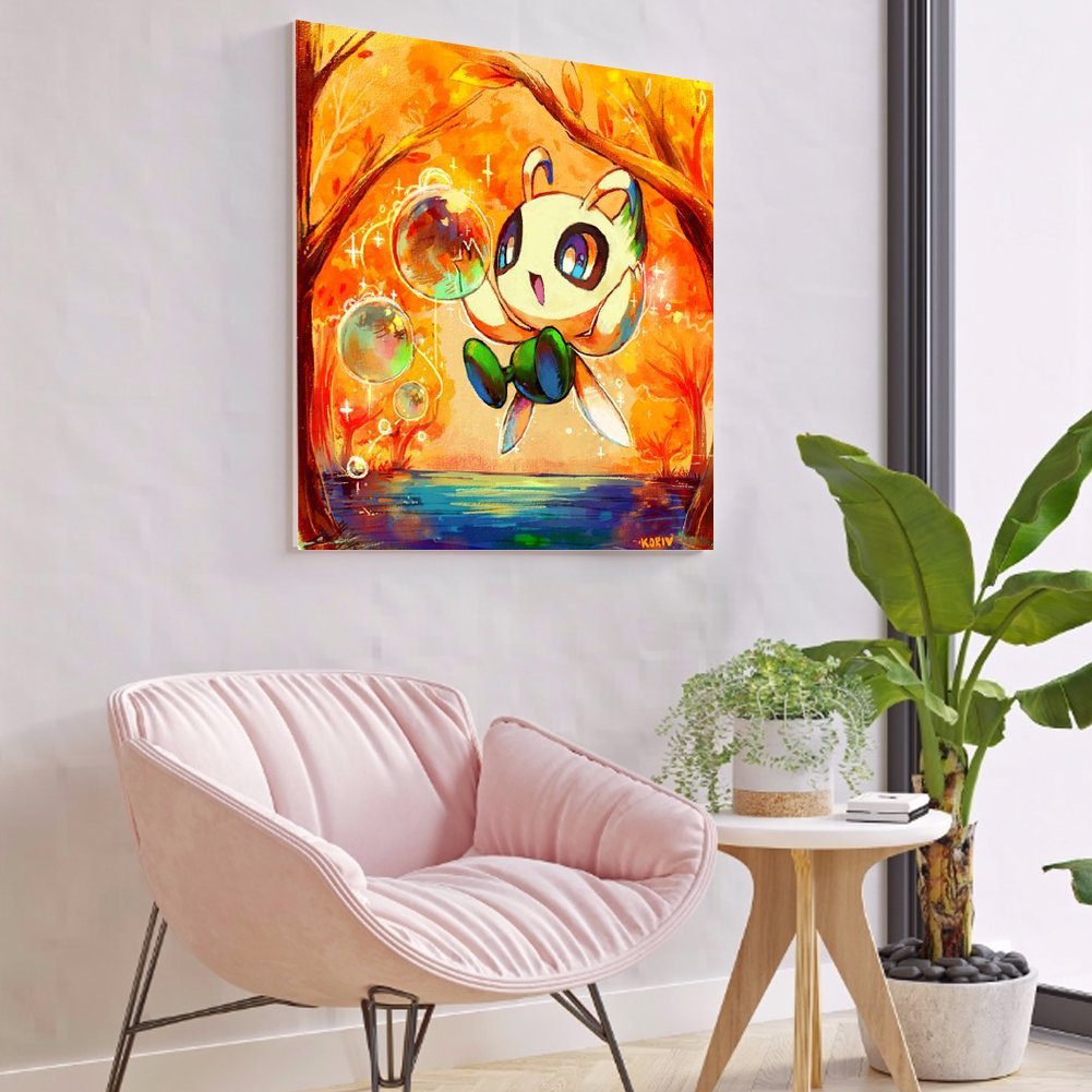 Diamond Painting - Full Round - Cartoon Cat A