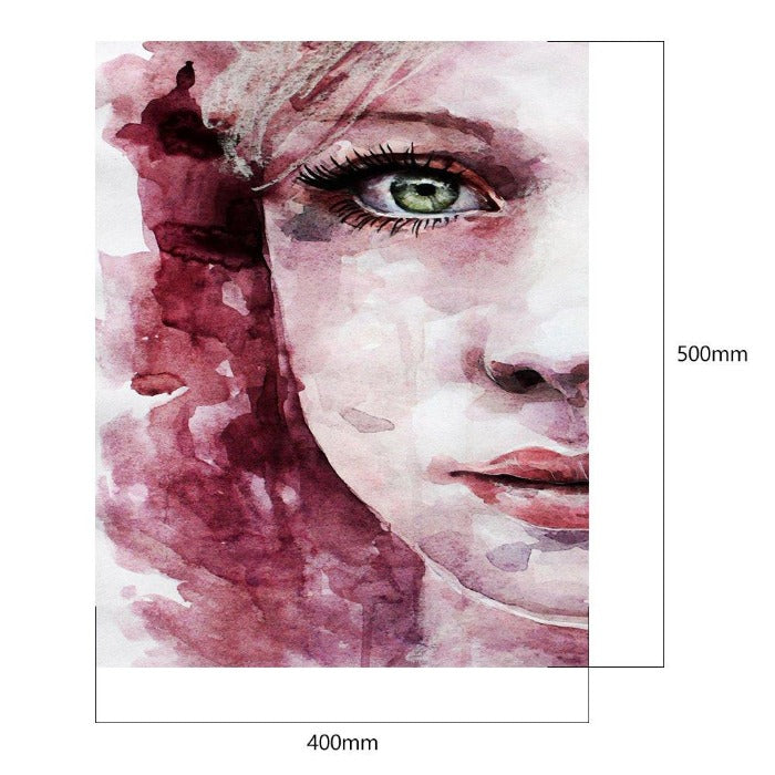 Painting By Numbers Abstract Women Crafts Supplies For Adults Wall