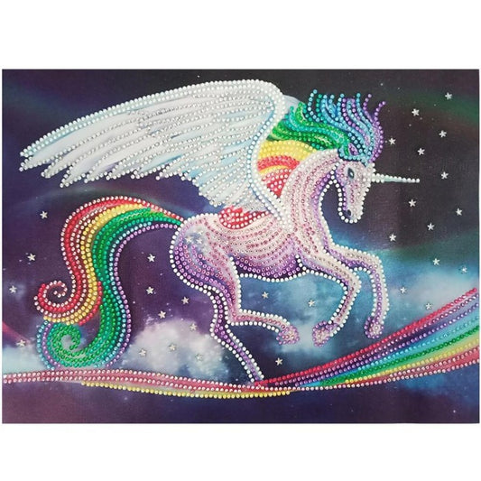 Flying Horse art deco diamond painting kits