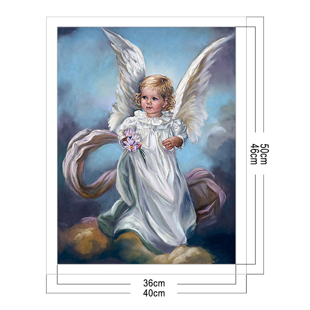 11ct Stamped Cross Stitch - Angel (40*50cm) B