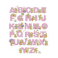11ct Stamped Cross Stitch Alphabet 66*61cm 