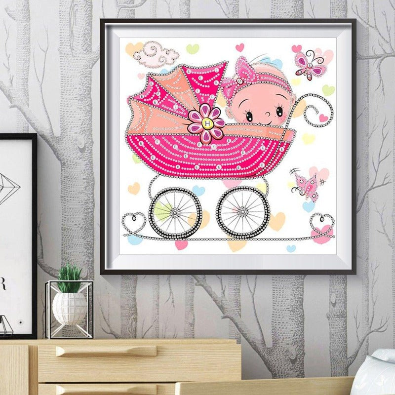 Diamond Painting - Crystal Rhinestone - Cartoon Baby¡¾diamondpaintingsart¡¿