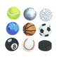 9pcs DIY Round Drill Diamond Painting Sports Ball Stickers