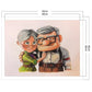 11ct Stamped Cross Stitch - Old Couple (50*40cm)