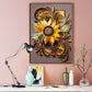 Diamond Painting - Full Round - Quilling Paper Painting Flower